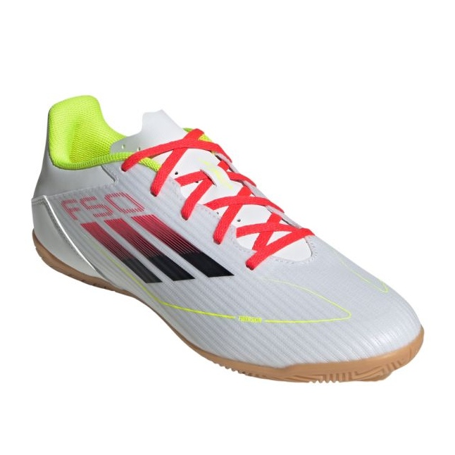 Adidas F50 klub u IE1222 bijelim nogometnim cipelama bijela 1