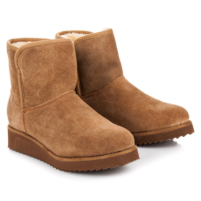 Coco Perla Mukluki na platformi smeđa 1