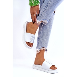 Ženske papuče Big Star LL274428 Bijele bijela 3