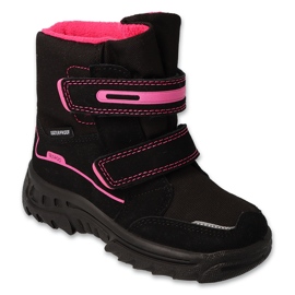 Befado trekking cipele s membranom 615Y003, crne i roze crna 1