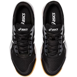 ASICS UPCURT 5 1071A086 001 odbojkaške cipele crno 1