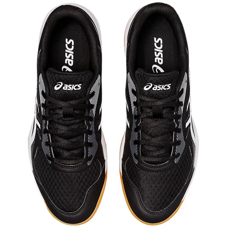 ASICS UPCURT 5 1071A086 001 odbojkaške cipele crno 1