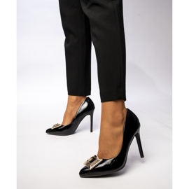 Ženske prestige crne pumpe crno 1