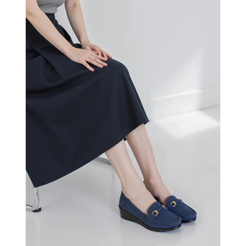 Ženske Mirena Blue Loafers plava 1