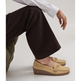 Ženske Mirena Khaki Loafers zelena 1