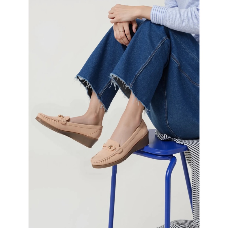 Ženske Mirena Pink Loafers ružičasta 2