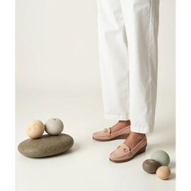 Ženske Mirena Pink Loafers ružičasta 1