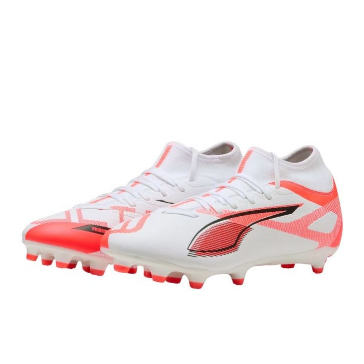Puma Ultra 5 Play+ FG/AG 108168 01 Football Shoes bijela 1