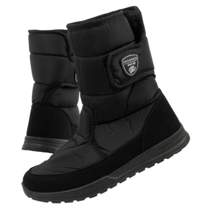 Progress Progresira zimske cipele crno 1