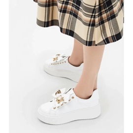 Ženske tenisice šarmiraju bijele bijela 1