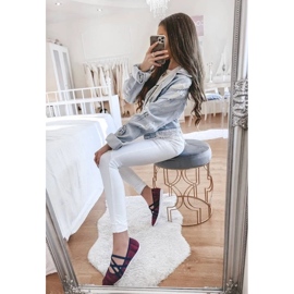 D/GMR Janae ružičasti materijal balerine ružičasta 1