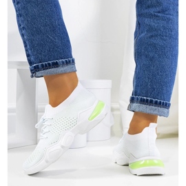 D/GMR Daniela bijele i zelene sportske tenisice bijela 2