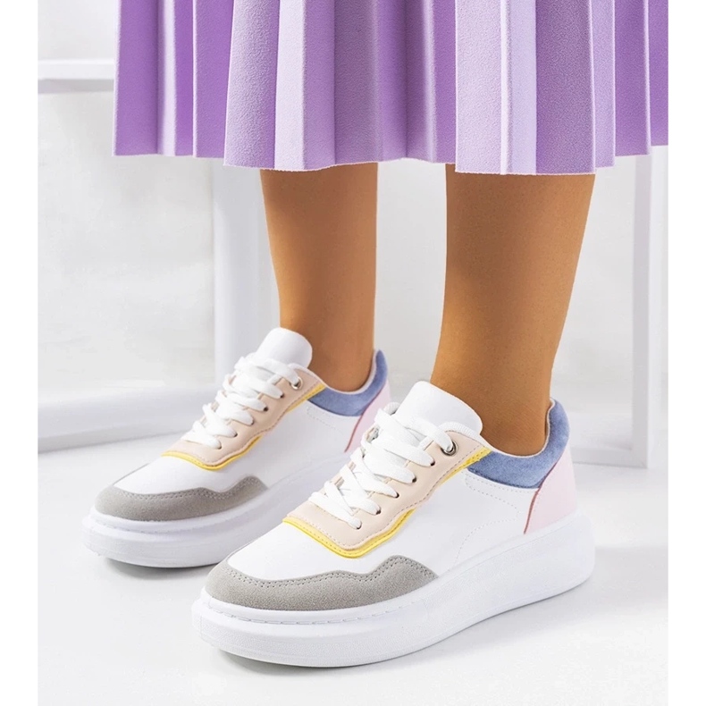 D/GMR Bijele Selma Plave ženske tenisice bijela 2