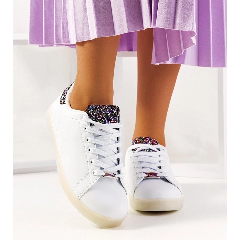 D/GMR Bijele tenisice s Alfaro LED diodama bijela 2