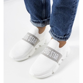 D/GMR Bijele sportske cipele Big Star JJ274297 bijela 2