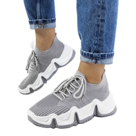 D/GMR Sive sportske tenisice iz Thornbera siva 1