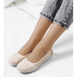 D/GMR Elmas balerinke bež kože 1