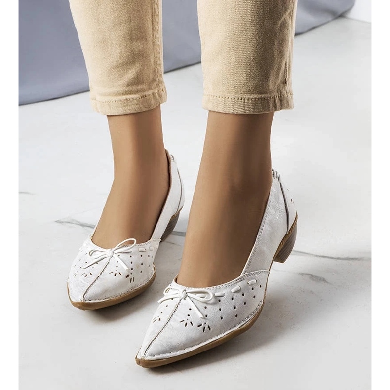 D/GMR Glazko bijele balerinke bijela 1