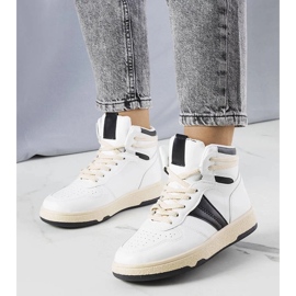 D/GMR Robin crne i bijele visoke tenisice bijela 1