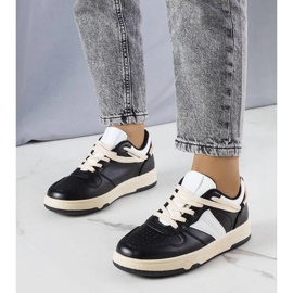 D/GMR Ženske crne tenisice Marcella bež 1