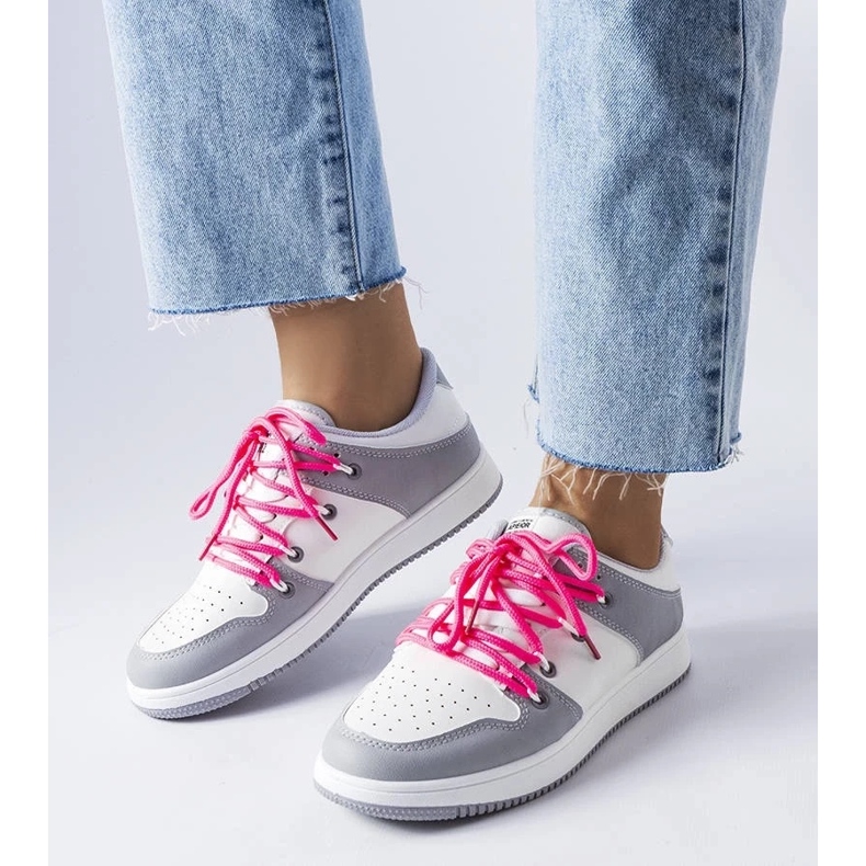 D/GMR Shari bijele retro tenisice bijela 1