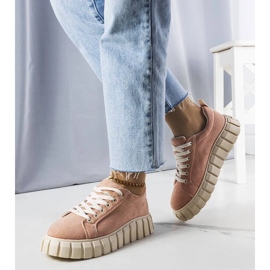 D/GMR Ružičaste platform tenisice iz Pamele ružičasta 2