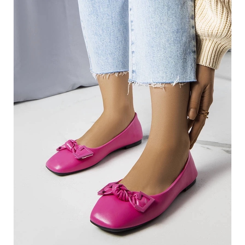 D/GMR Ružičaste balerinke s mašnom iz Tabithe ružičasta 1