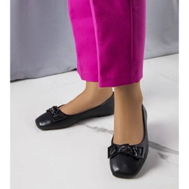 D/GMR Crne balerinke s mašnom marke Tabitha crna 1