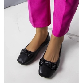 D/GMR Crne balerinke s mašnom marke Tabitha crno 2