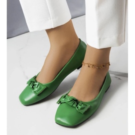 D/GMR Zelene balerinke s mašnom marke Tabitha zelena 1