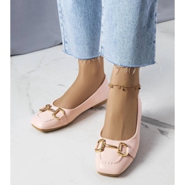 D/GMR Ružičaste balerinke sa zlatnim ukrasima od Iris ružičasta 2