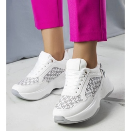 D/GMR Bijele tenisice s monogramom Margie bijela 2