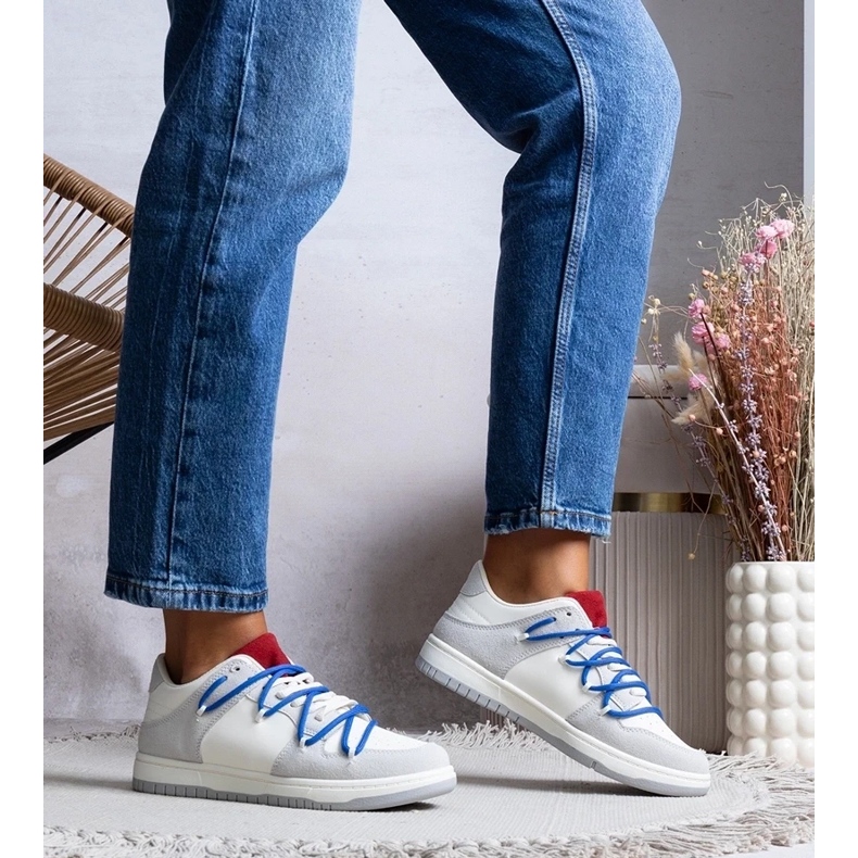 D/GMR Sive tenisice ženske tenisice, čipke Arcobaleno siva 1