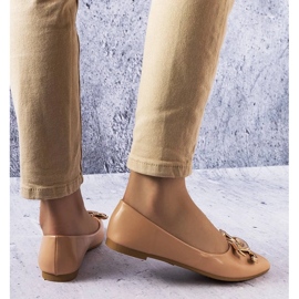 D/GMR Tamno bež balerinke s Vallée ukrasima 2