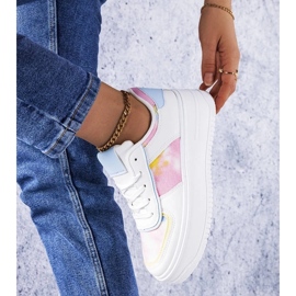 D/GMR Bijelo-plave cipele s platformom iz Heloise bijela 2