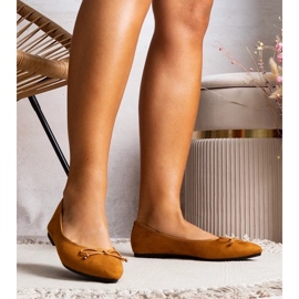 D/GMR Latour balerinke sa špicastim vrhovima u boji devine boje smeđa 2