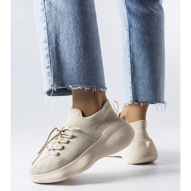 D/GMR Lavallée bež tenisice od tkanine 1