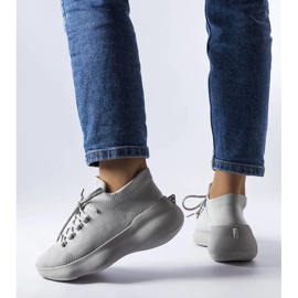 D/GMR Sive tekstilne tenisice iz Lavallée siva 2