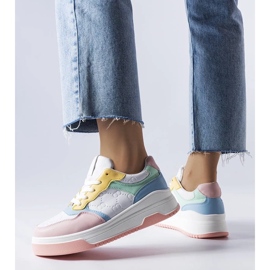 D/GMR Ružičaste tenisice ukrašene Paré reljefom ružičasta 2