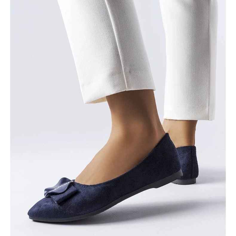 D/GMR Mornarskoplave balerinke ukrašene Rémy kamenčićima 2