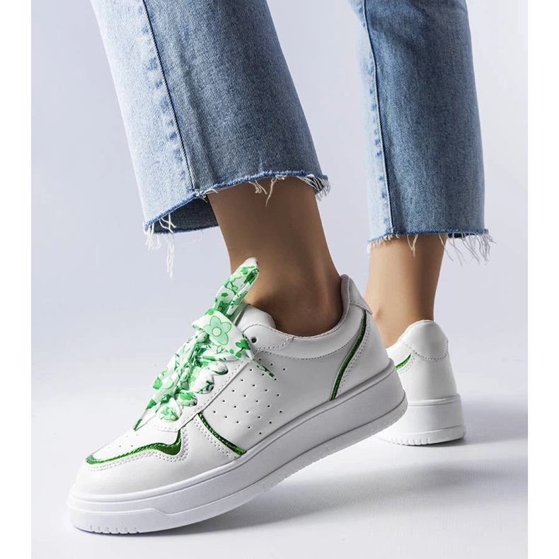 D/GMR Bijele tenisice vezane Pryor vrpcom bijela 2