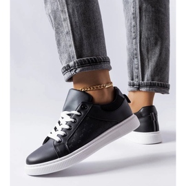 D/GMR Crne tenisice s reljefom Dreux crno 2