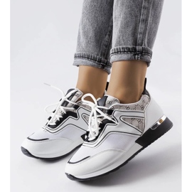 D/GMR Bijele tenisice sa zlatnim elementima iz Bedorda bijela 2