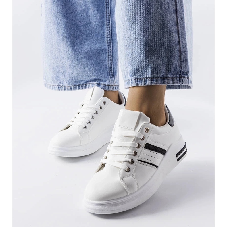 D/GMR Lanoie bijele platform tenisice 1