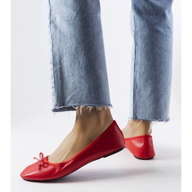 D/GMR Crvene balerinke s mašnom iz Vaillancoura crvena 2