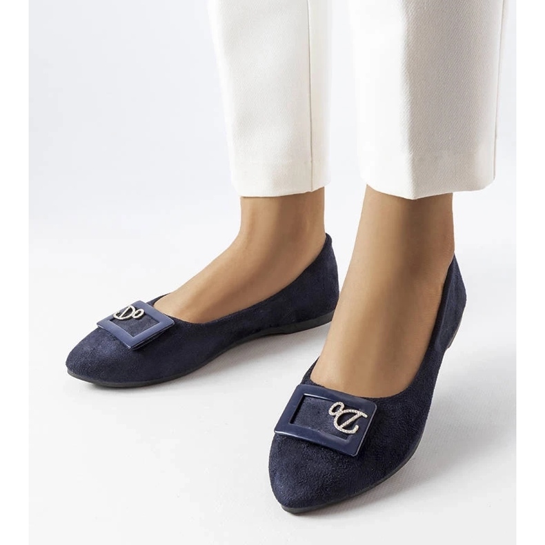 D/GMR Mornarske balerinke sa kamenčićima iz Fleminga plava 1