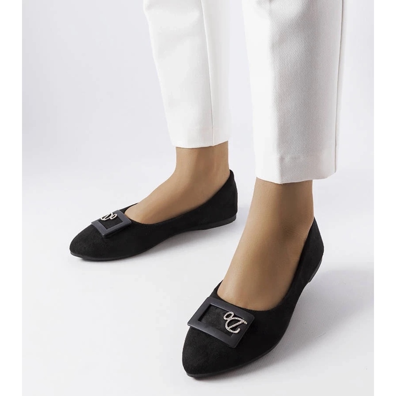 D/GMR Crne balerinke ukrašene kamenčićima iz Fleminga crna 2