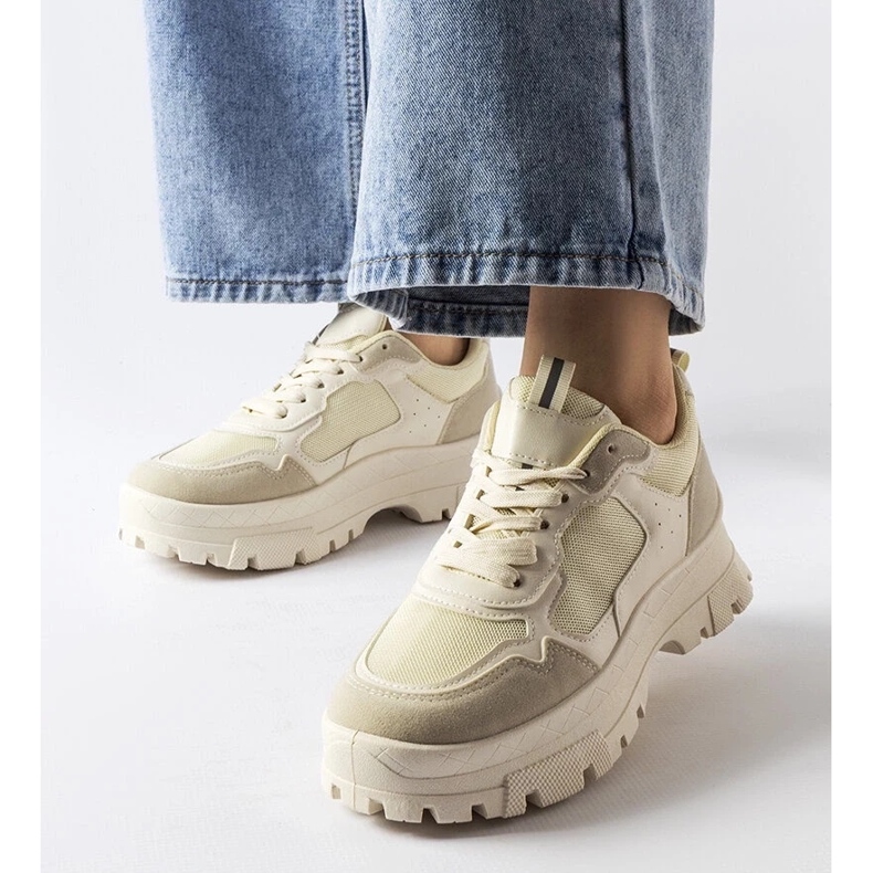 D/GMR Bež sportske cipele ženske mikeladze 2