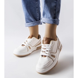 D/GMR Bijele tenisice s bež umetcima iz Willsona bijela 1