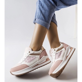 D/GMR Ružičaste tenisice s umetkom s uzorkom iz Genovesee ružičasta 1